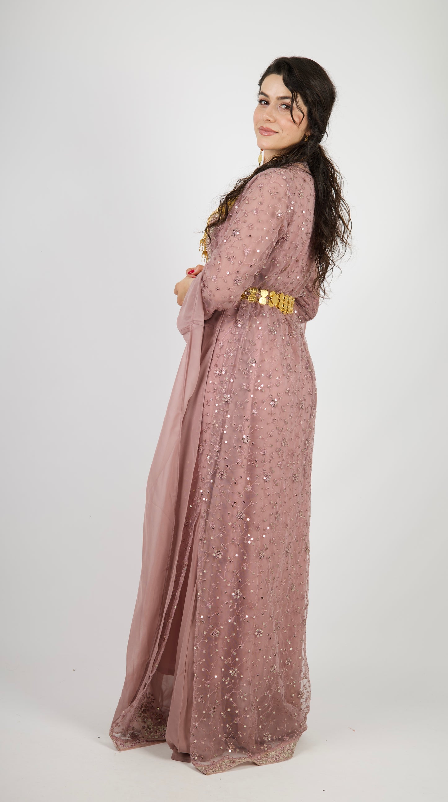 Hana Collection Dasty Pink tone 3 items including