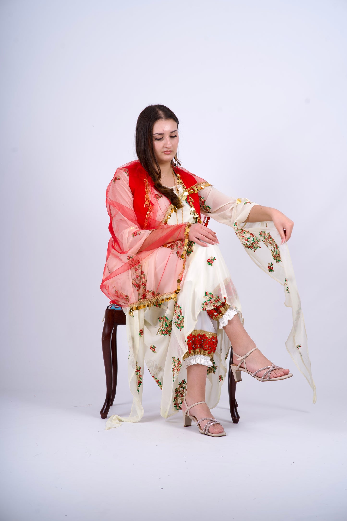 Baxchai Pasha Kurdische kleider- Traditional Elegance with a Modern Twist