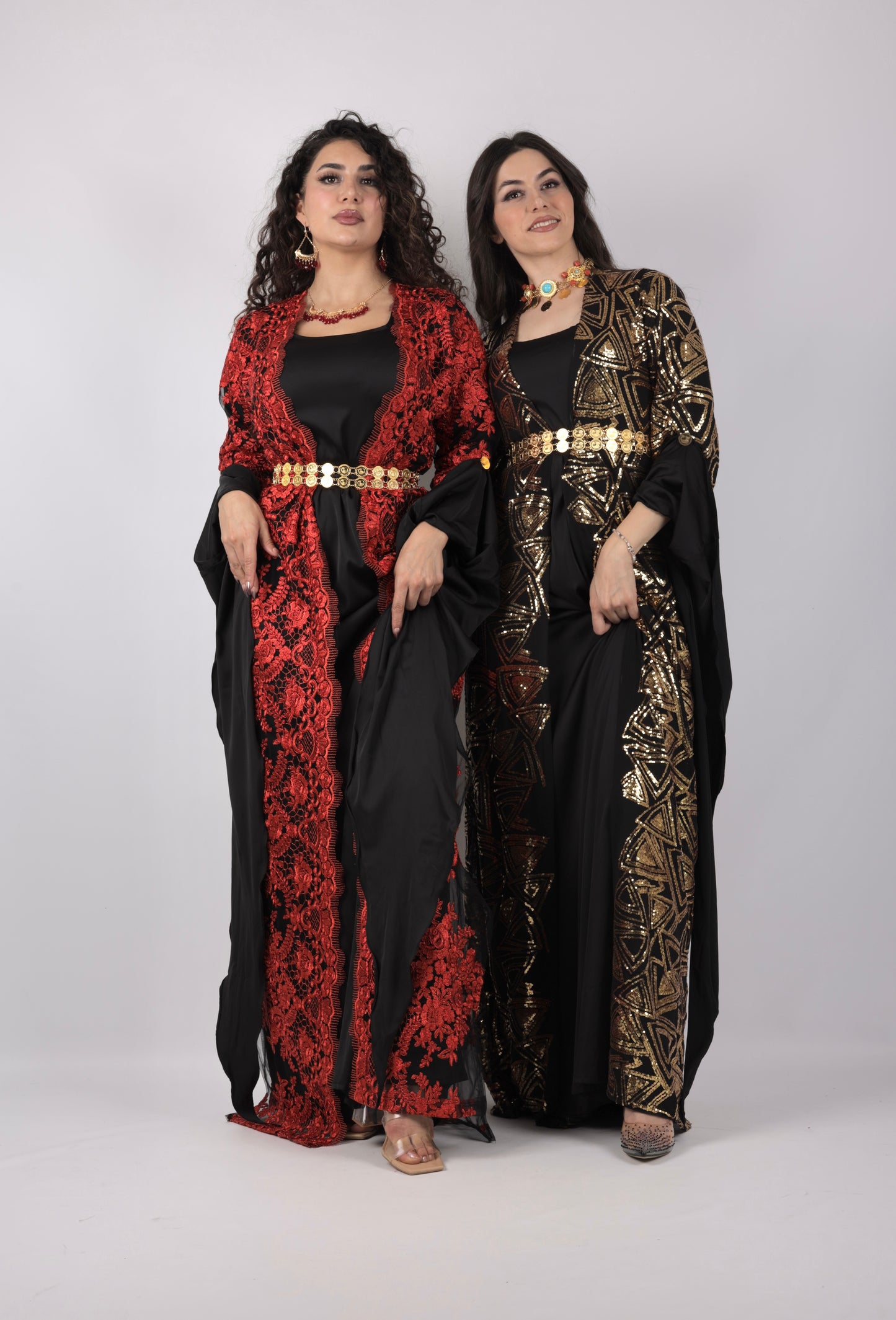 Gashin Kurdish Dress Red with Black