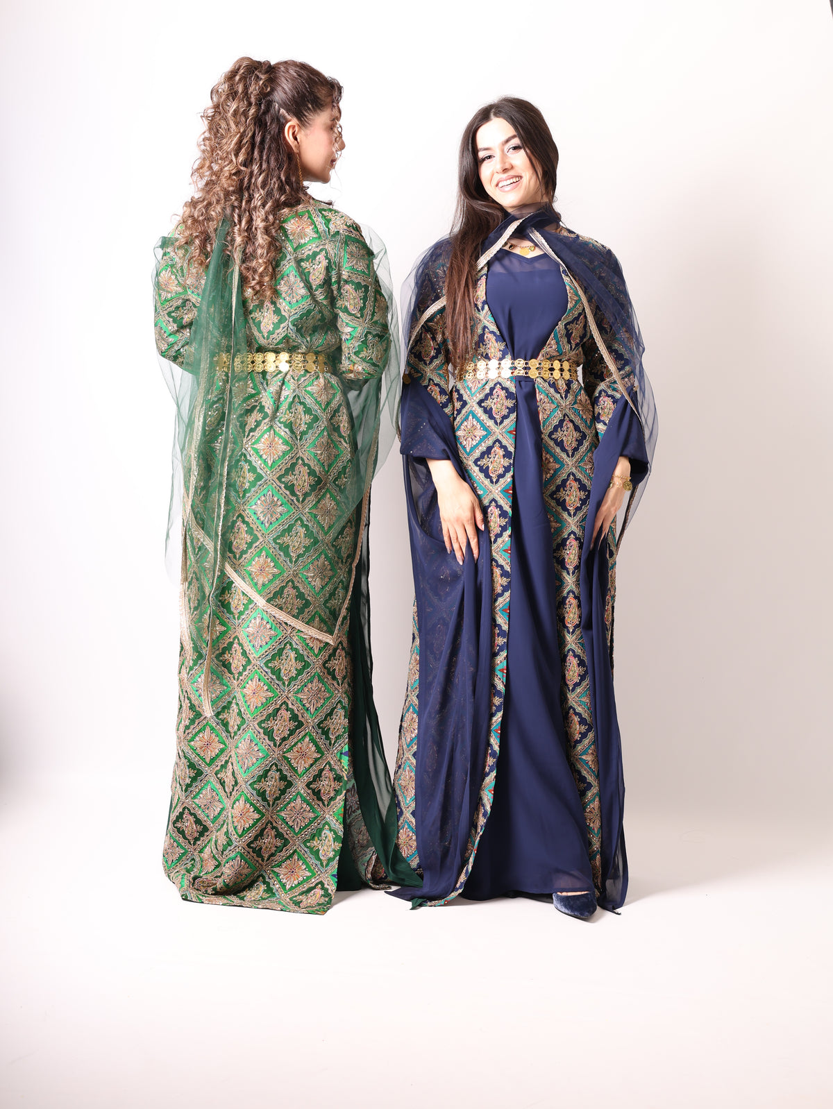 Monire Dark Green 4 items including Dasmal with Dark green