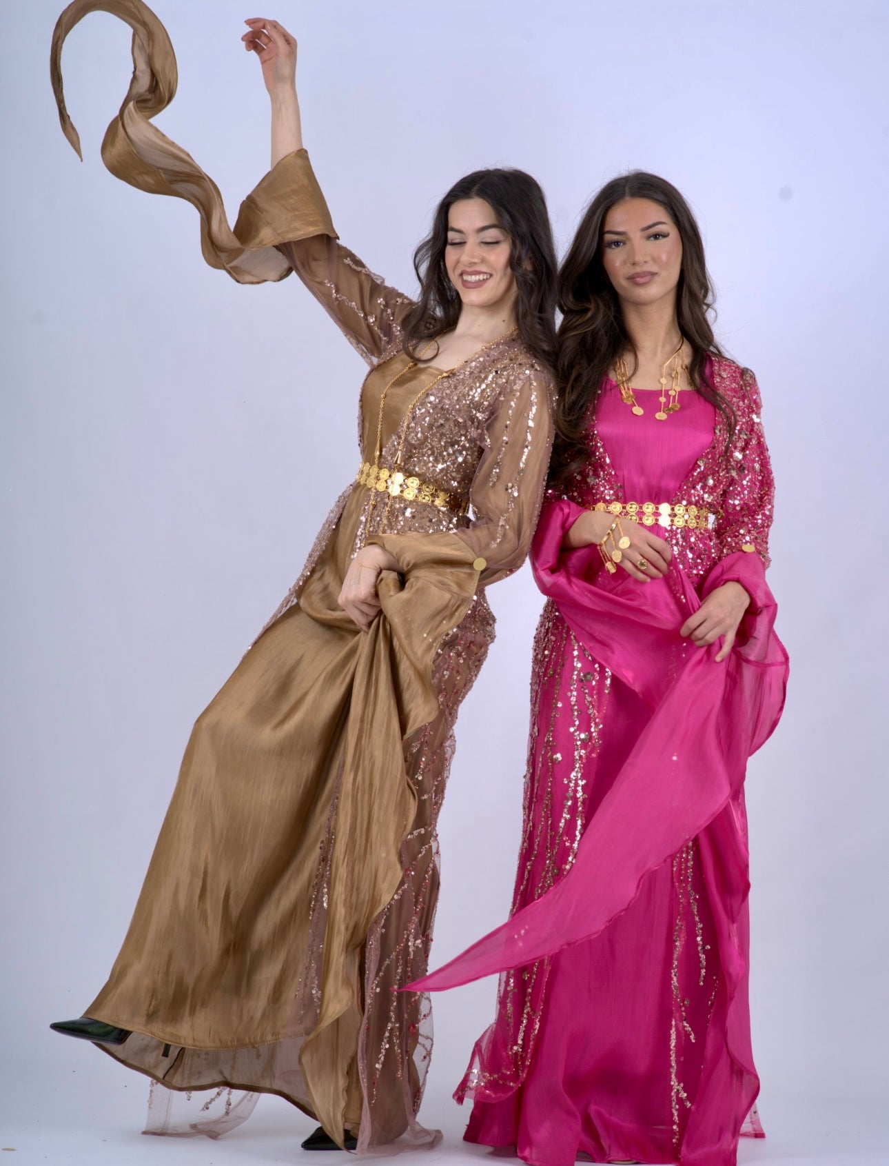 pink traditional dress for women Pink Embroidered Tang Dynasty Hanfu Dress-Traditional Chinese Gown, M
