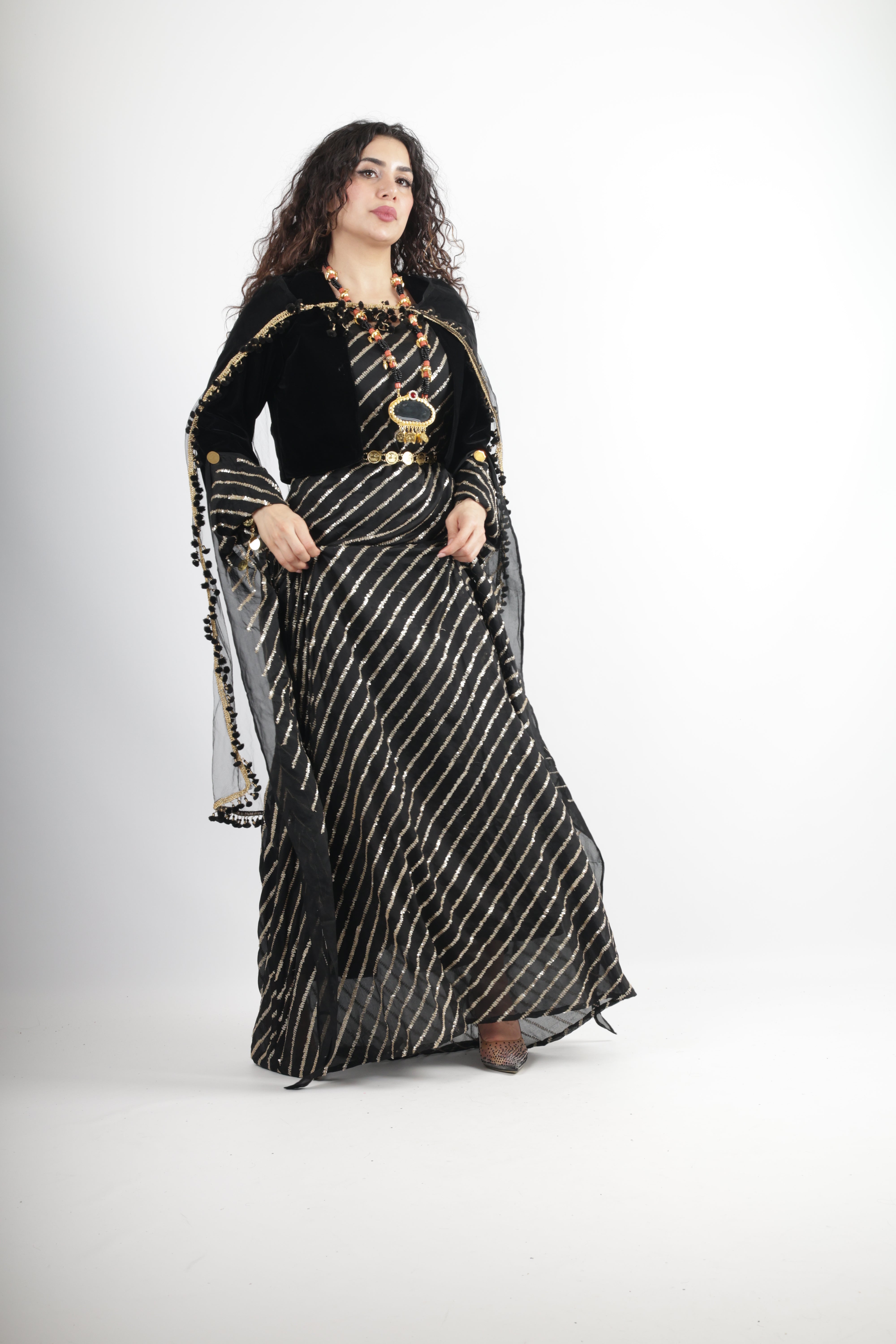Kurdish Dress 3 Piece Set – Fistan Kurdi | Traditional Kurdish Clothing ...