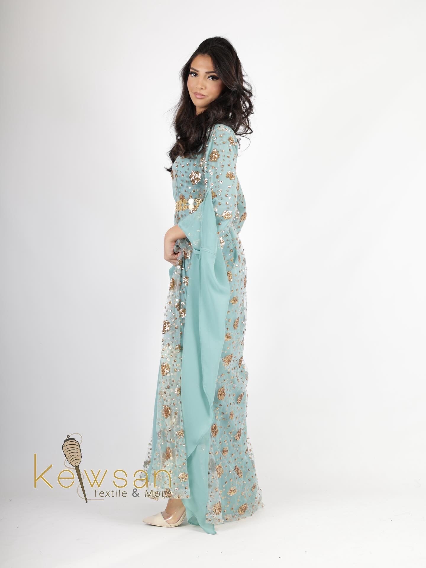 Chro Kurdish Dress light Blue