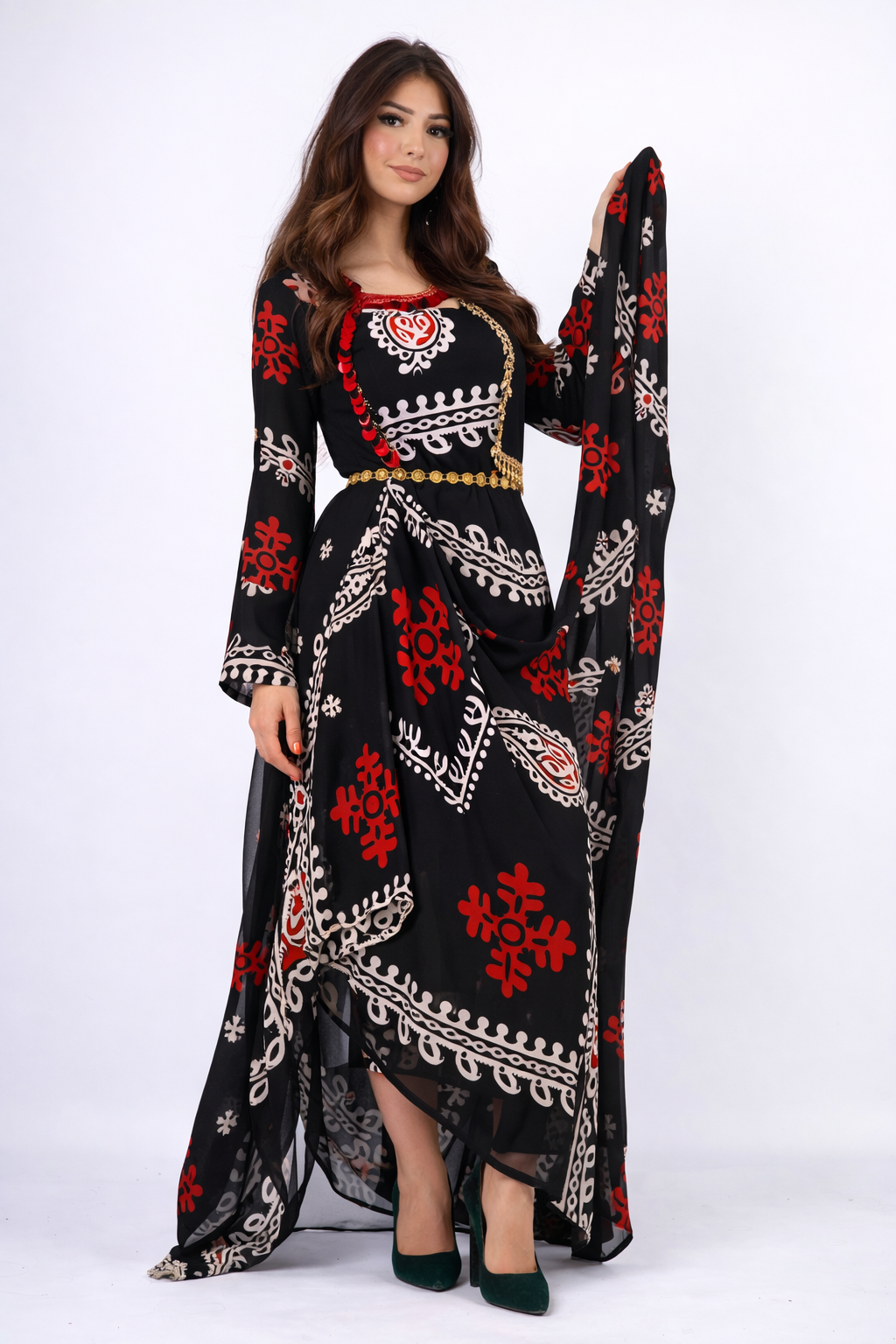 Hawri with Red colors salte 3 items