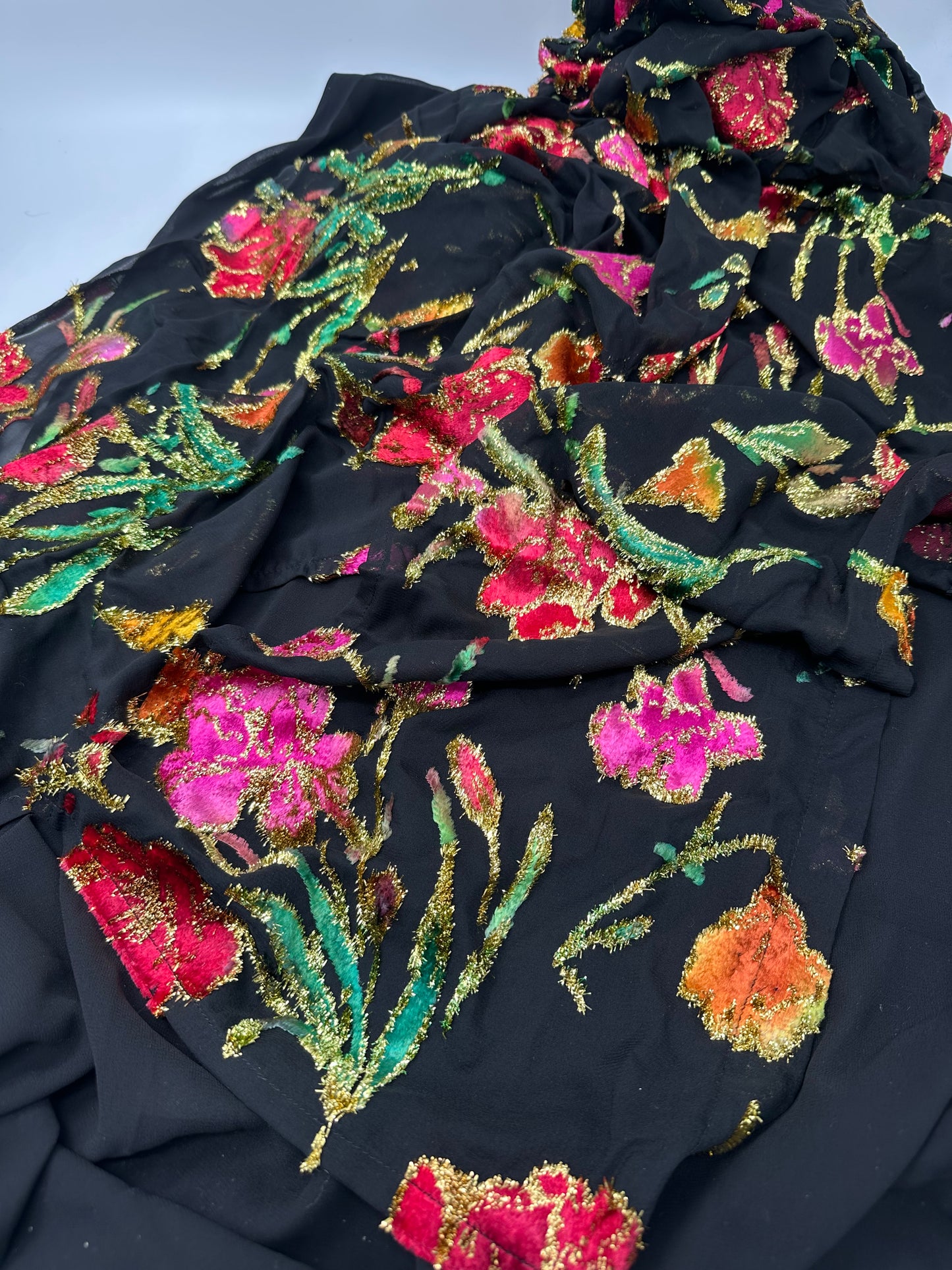 Delnia Kurdish Dress Hand Printed 3 items