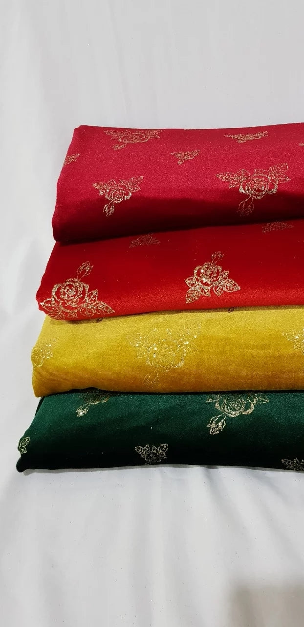 Dark green jersey velvet in rose patterned gold metallic(meter)Kewsan textile and more Kurdish women, Kurdish clothes, Kurdische kleider