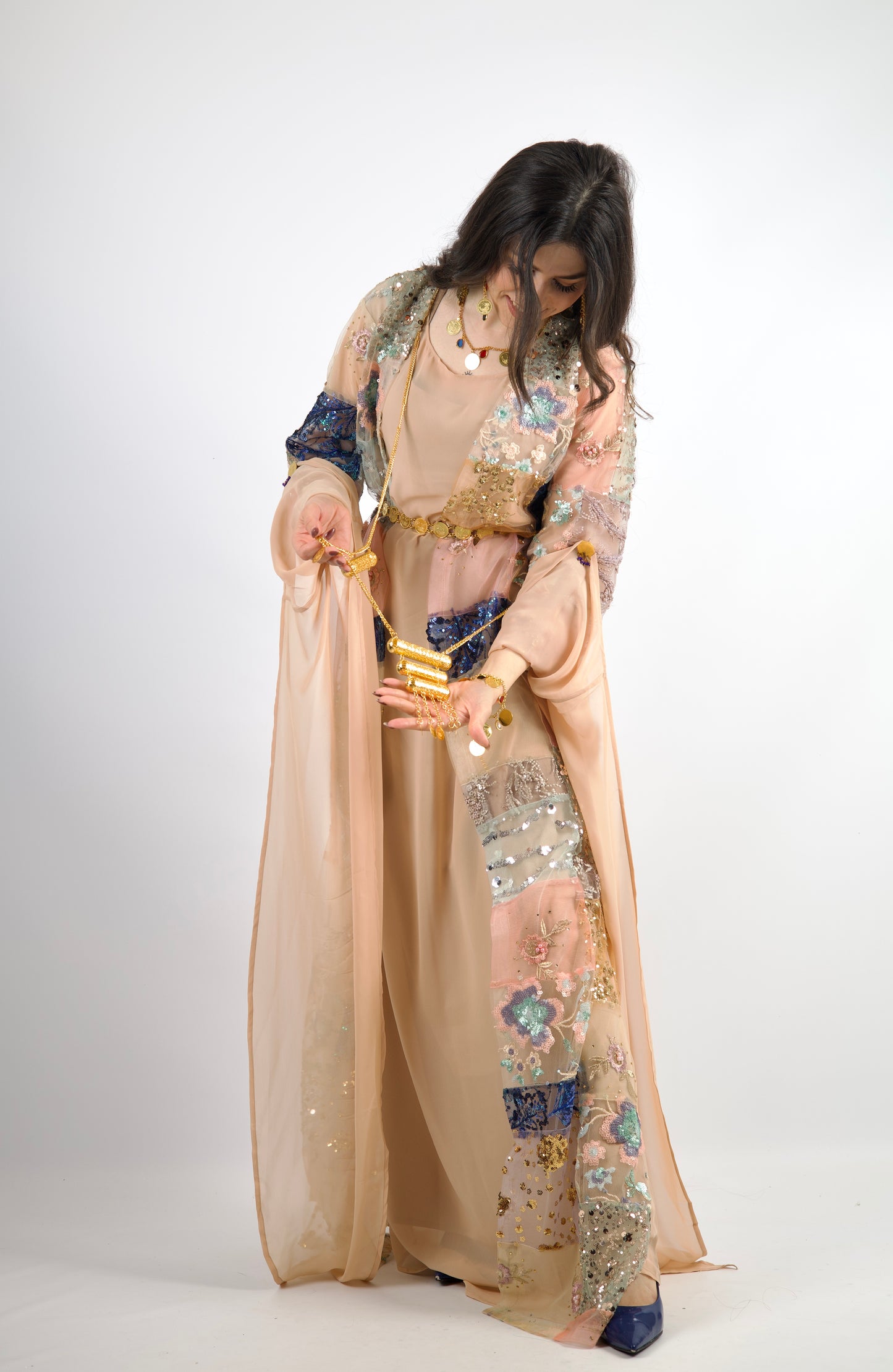 Sorme– Exclusive Kurdish Eco Set  Handcrafted • Sustainable • Meaningful  3 items and includes Belt and Arm pins as gift