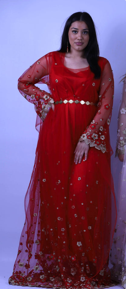 Dilan Design Badini Kurdish set Red