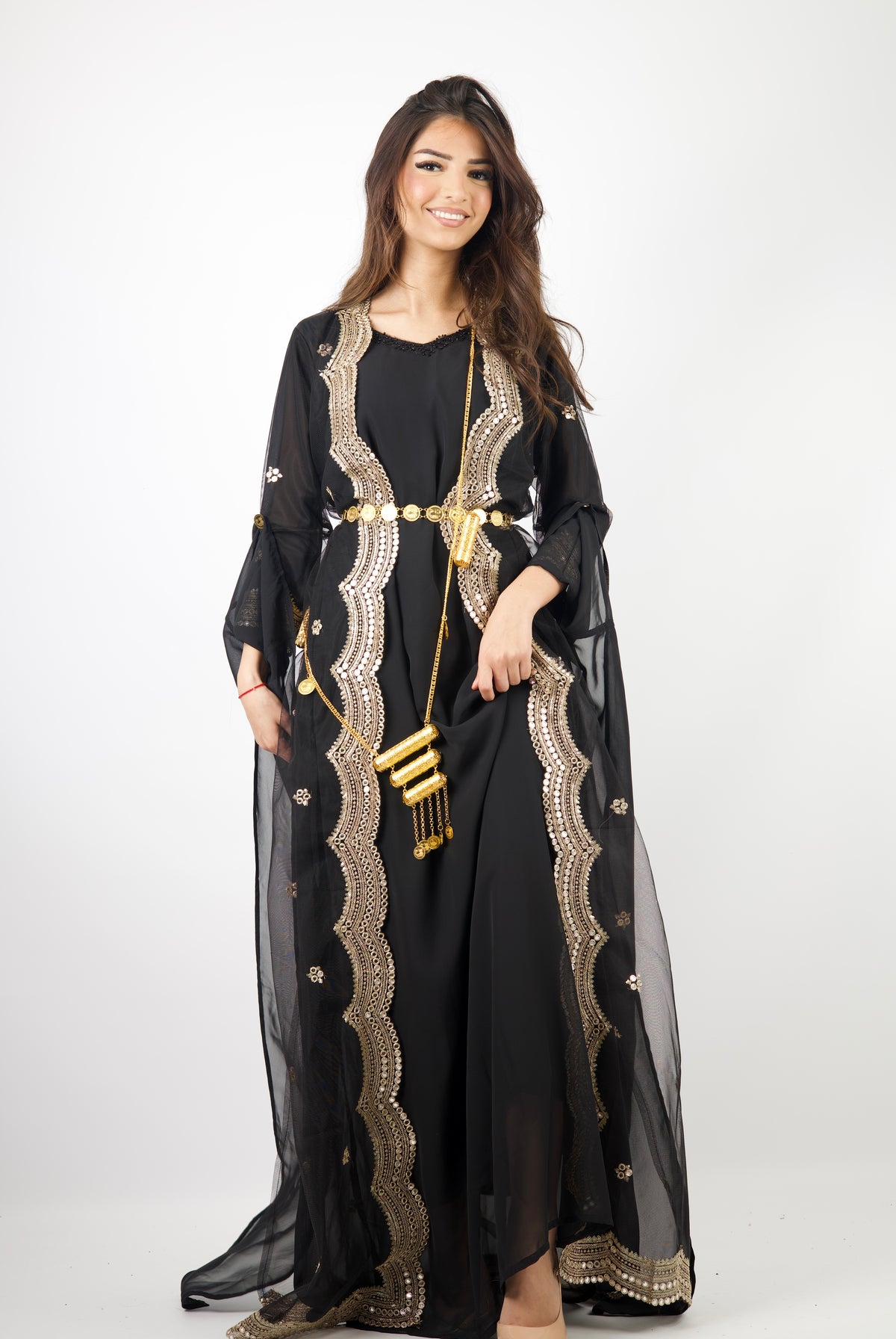 Awêne Kurdish Dress Black