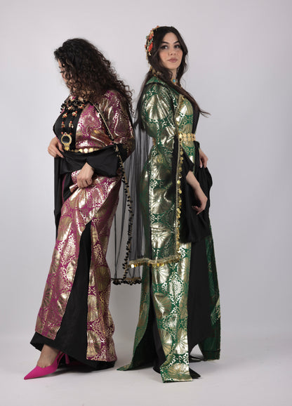 Kurdish Dress Hafse Xan 2 items Maroon