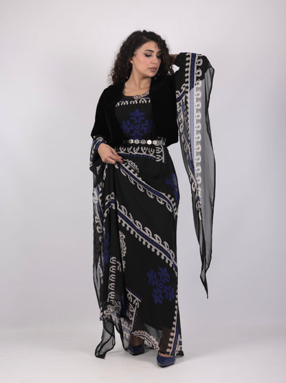 Hawri Kiras - carbon blue included 4 items