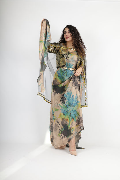 Awrang Kurdish Dress complete