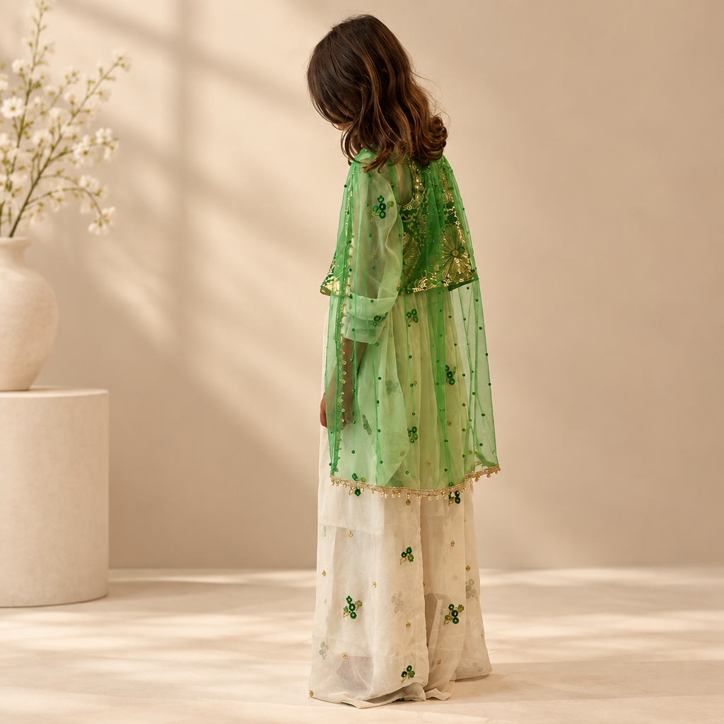 Lavin Green Off white includes 5 items