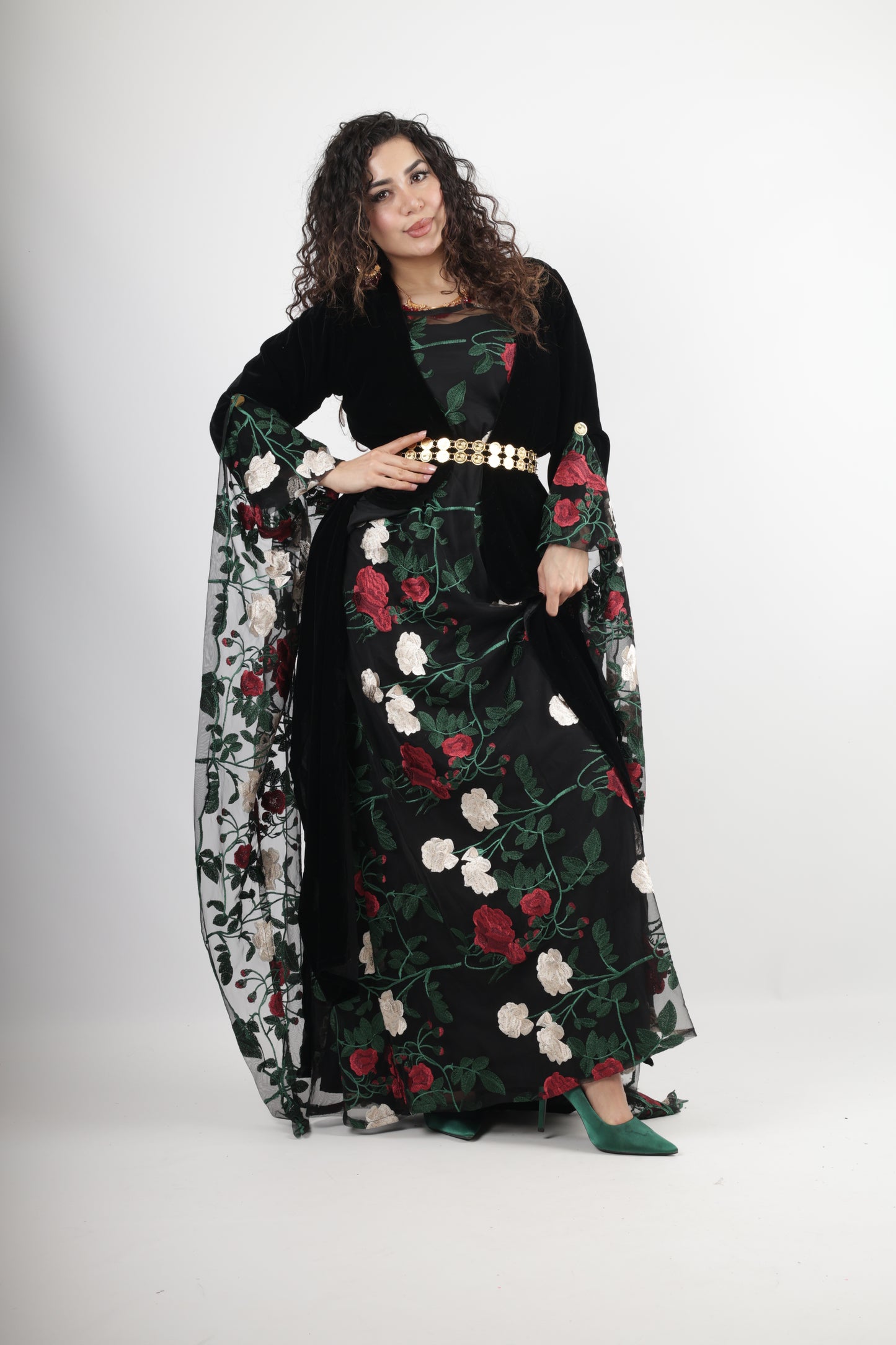Gula sur  Kurdish Dress 3 items