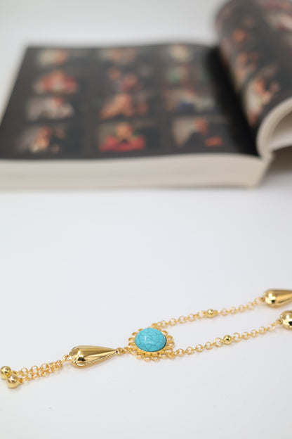 Halskette Mêlwan ملوان Türkis