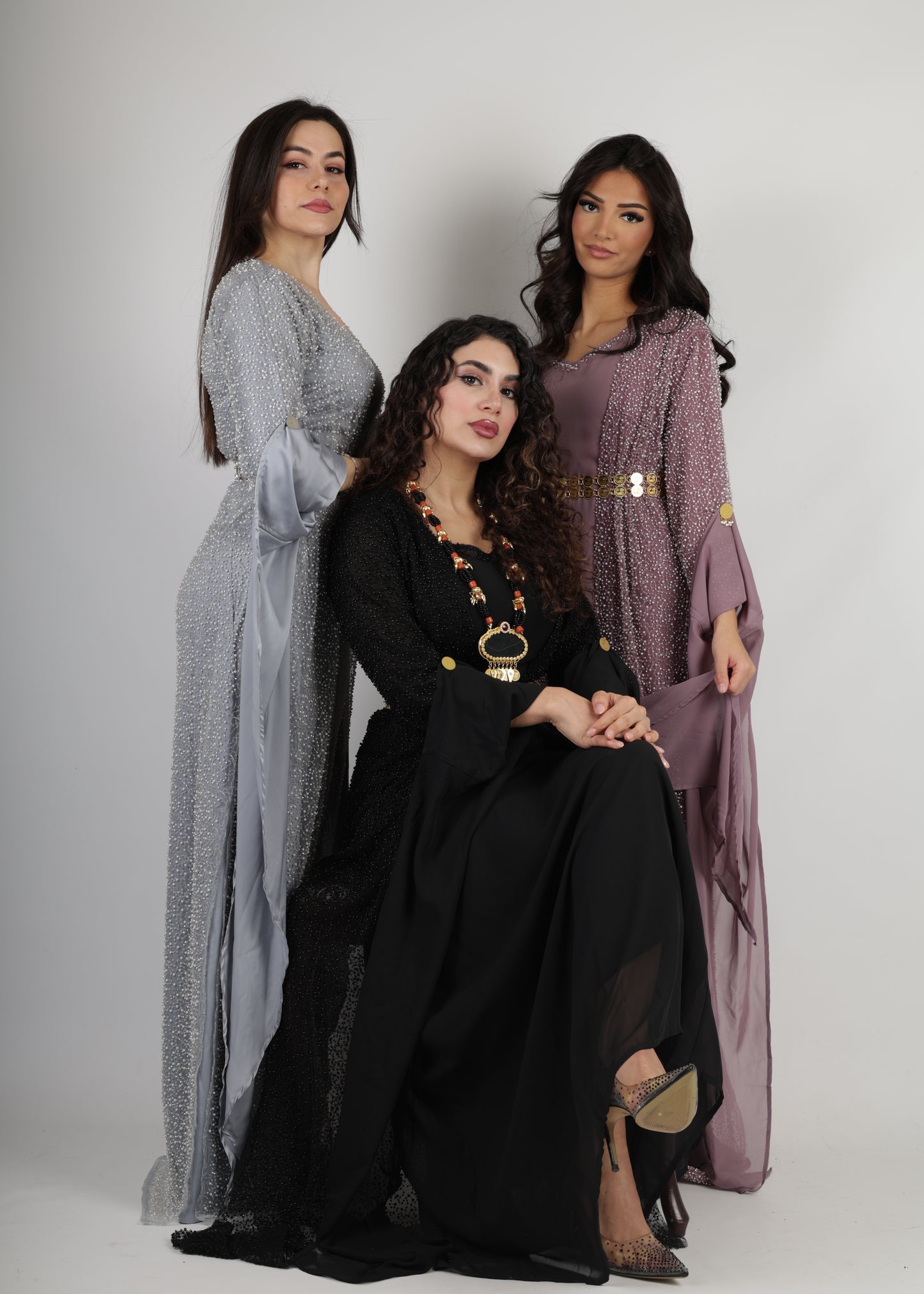 Merwari Black Dress جلی کوردی مرواری رەش