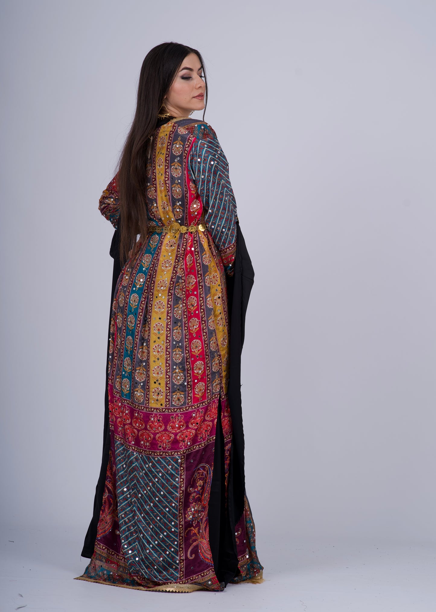 Colorful Kurdish Kawa – Tradition Meets Modern Elegance (Rengin Collection)- only kawa