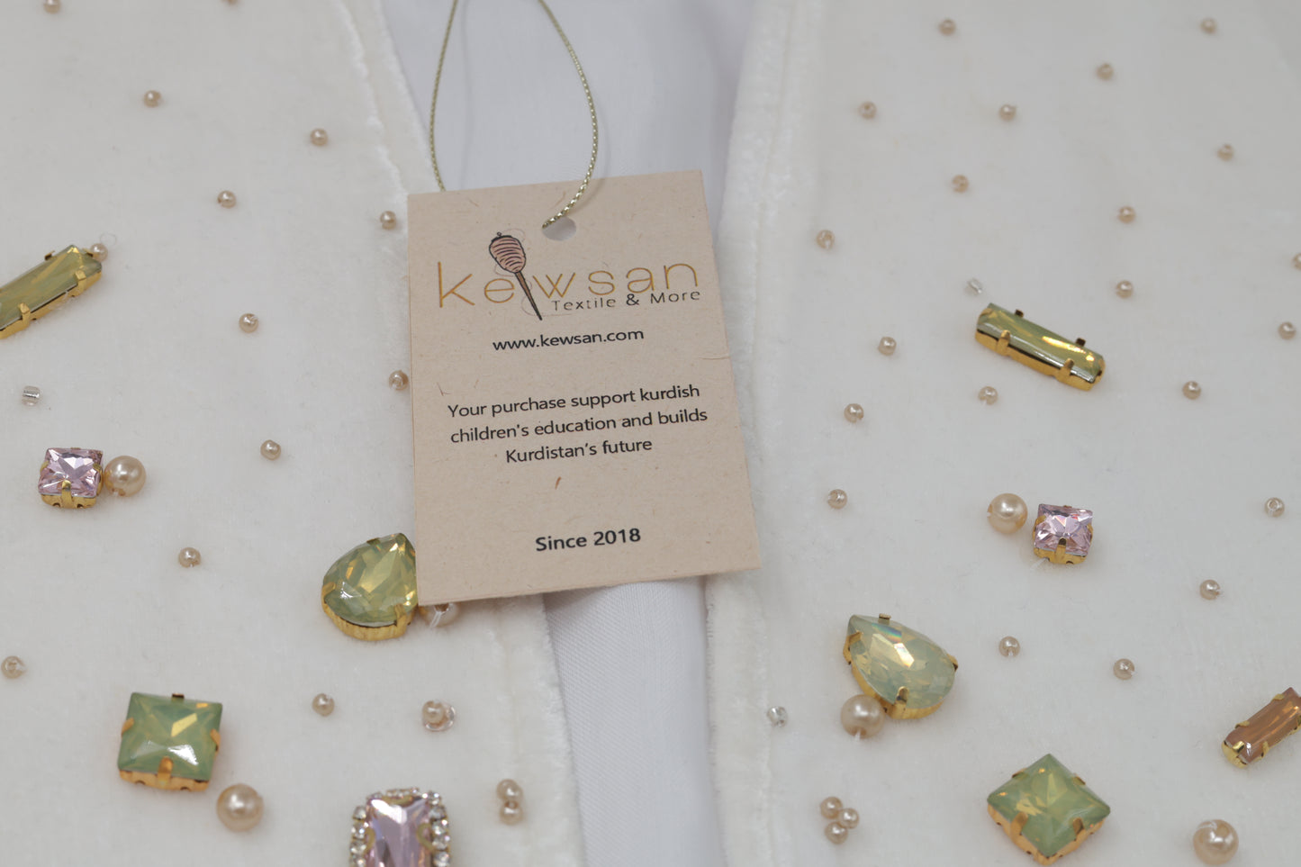 Hand Made Salte Kolinja Kurdish Vest with arms