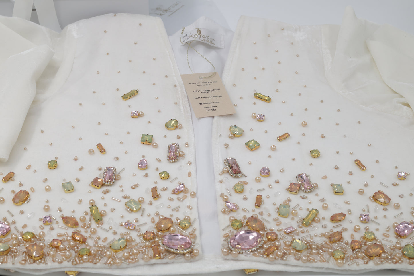 Hand Made Salte Kolinja Kurdish Vest with arms