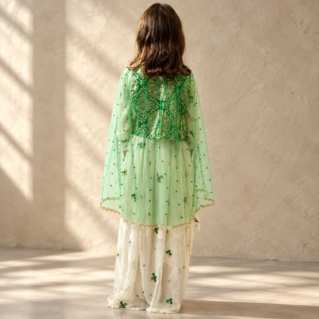 Lavin Green Off white includes 5 items