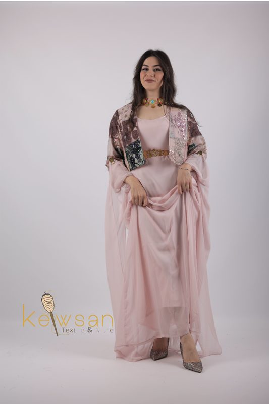Zhwan Eco Collection ژوان ژینگە کالکشن  includes Belt and Arm pin Shamaran collection