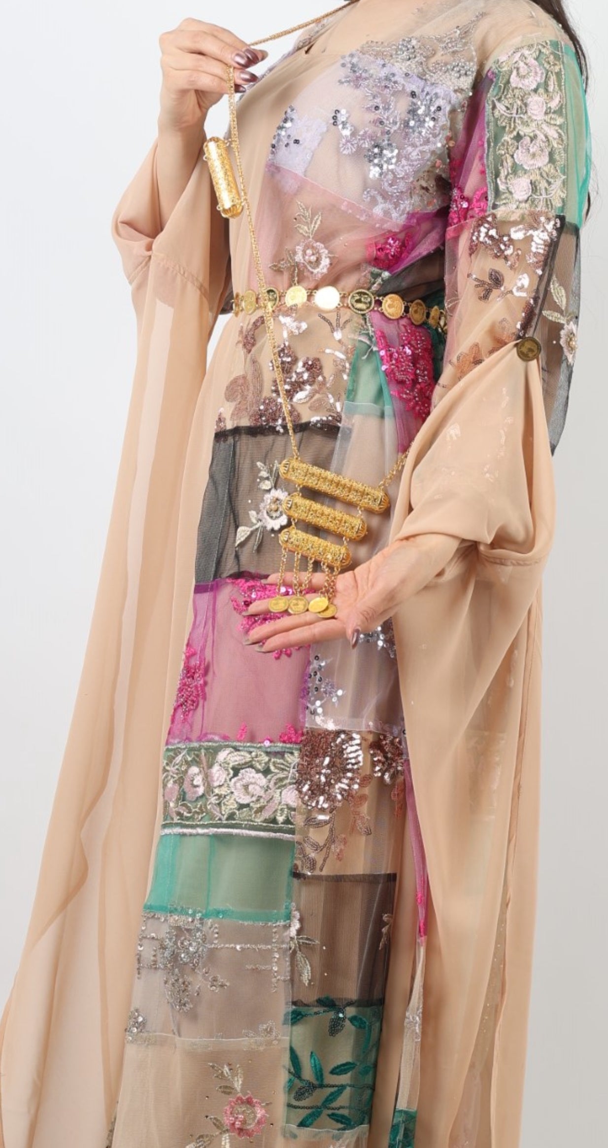 Hiwa– Exclusive Kurdish Eco Set  Handcrafted • Sustainable • Meaningful  5 items and includes Belt and Arm pins as gift