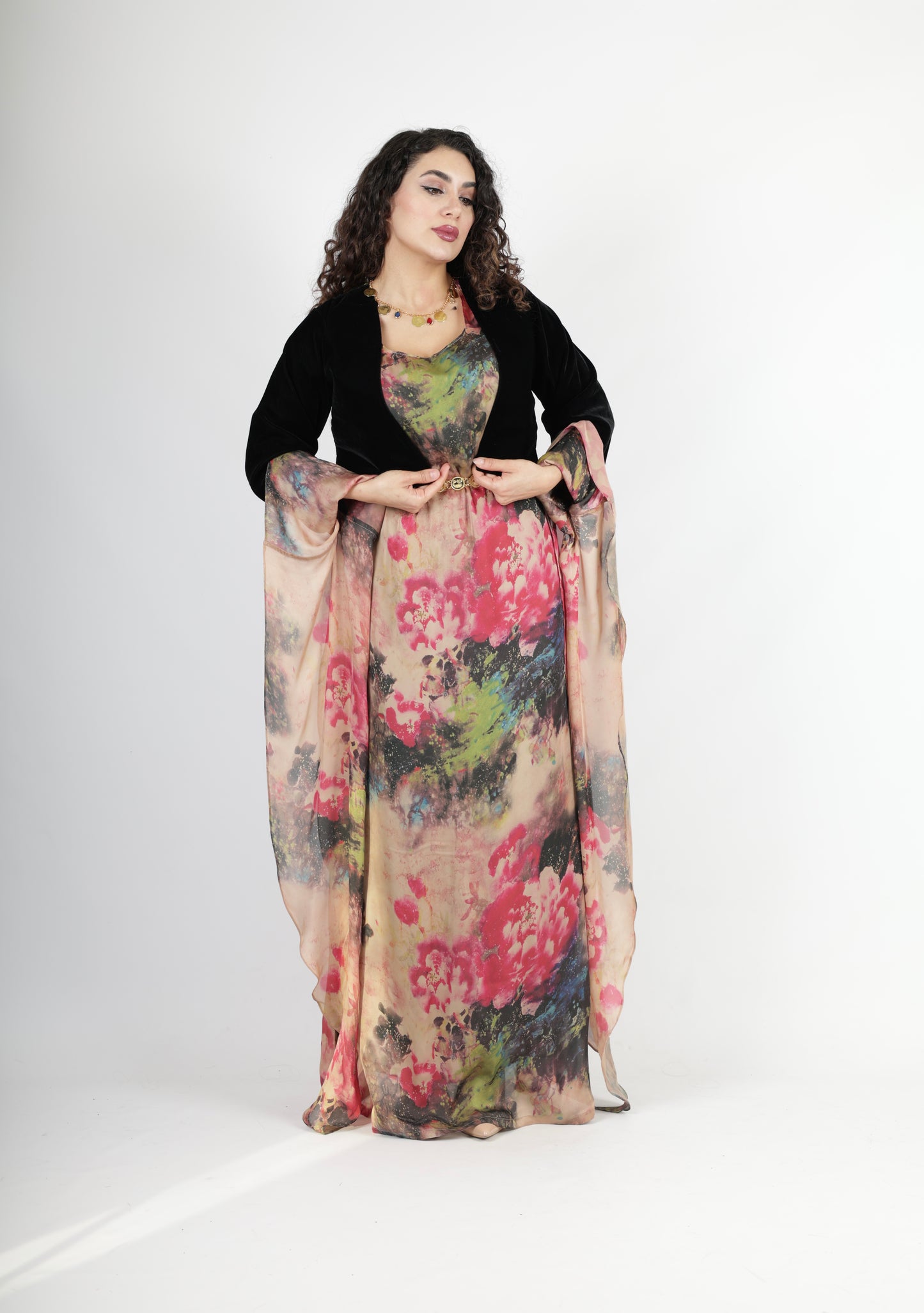 Stran Kurdish Dress complete with Salte velvet 3 items