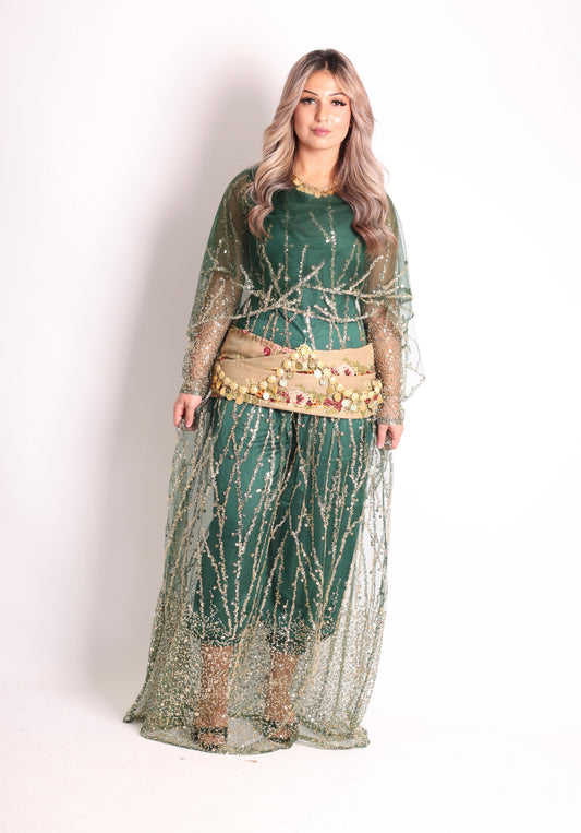 Mukeryani Newroz Dark Green
