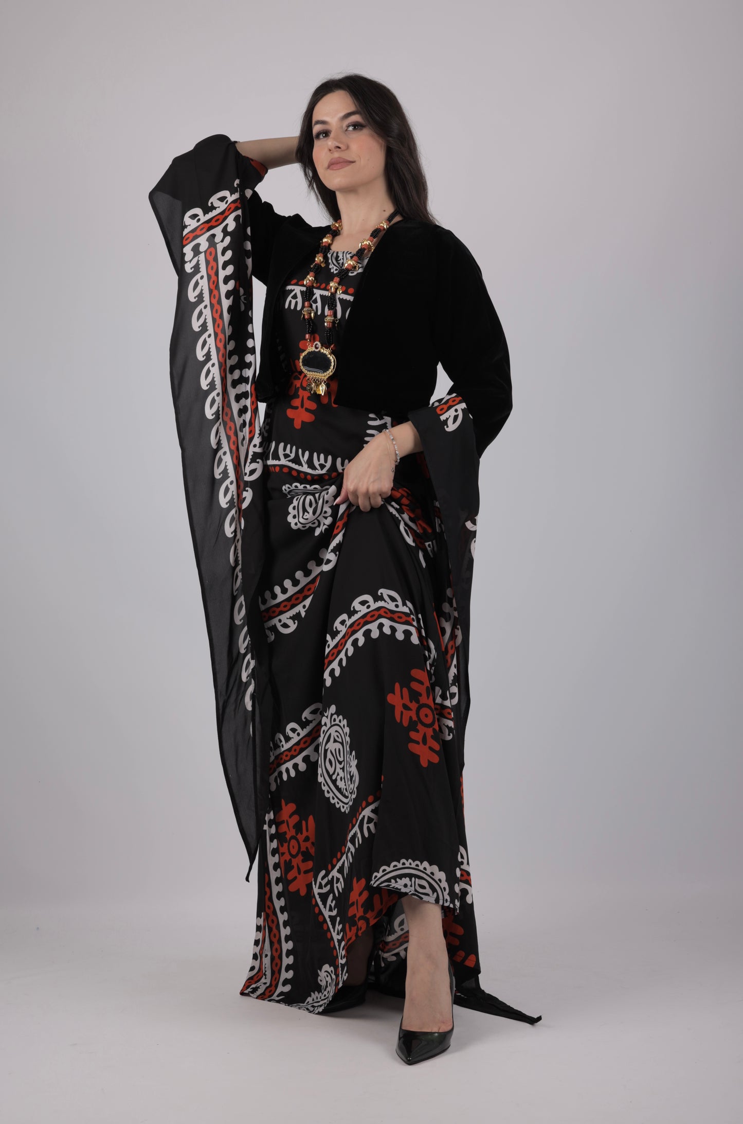 Hawri Kiras- Salte - Orange  included 3 items