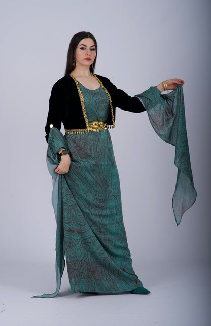 Salte Or Kurdish vest with Arms