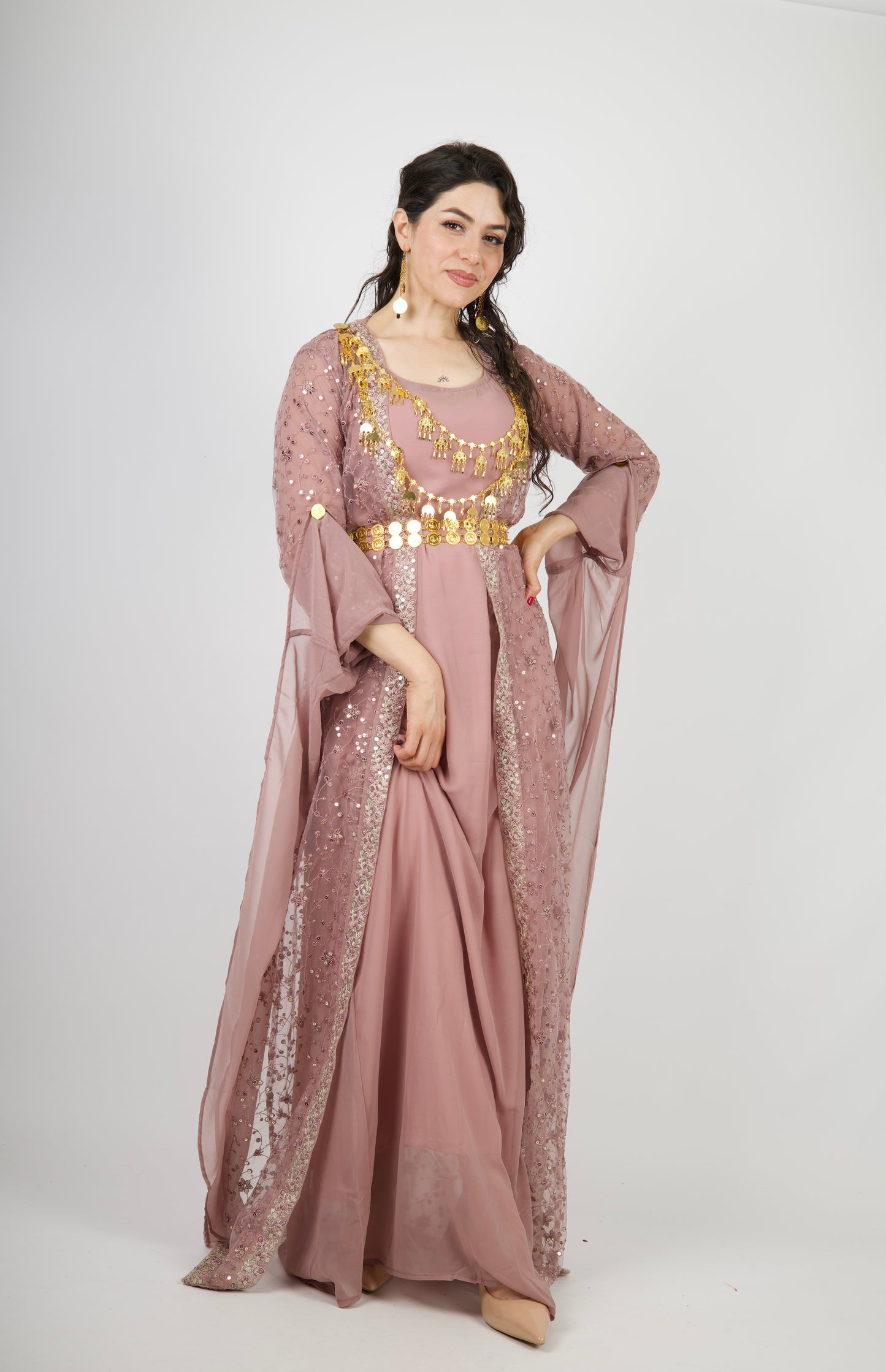 Hana Collection Dasty Pink tone 3 items including