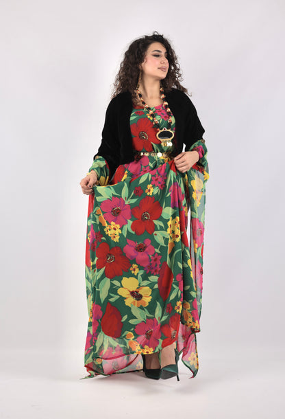 Kurdish Drsss Gulkash with Salte 3 items