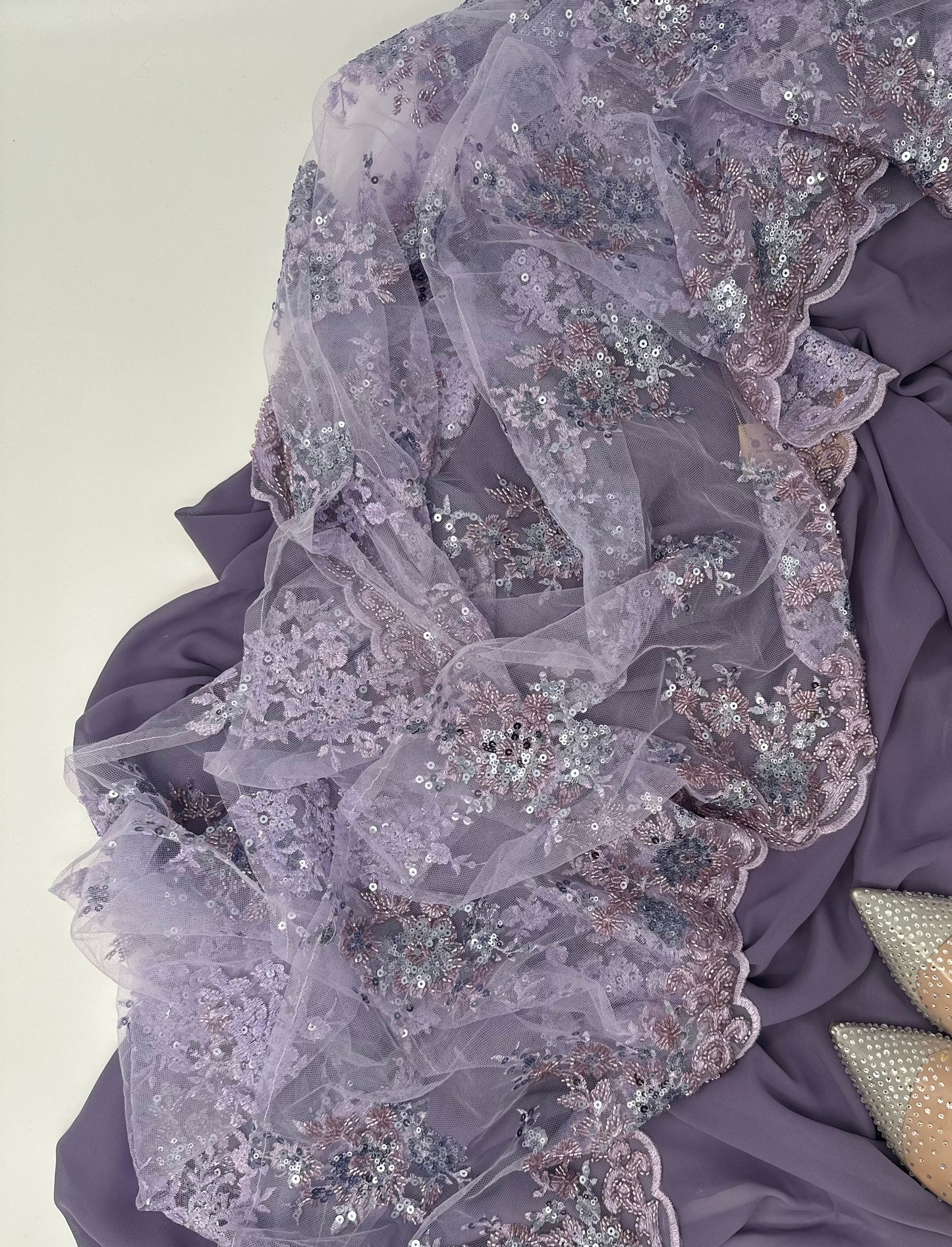 Dilber LavenderPurple – 3-Piece Kurdish Dress