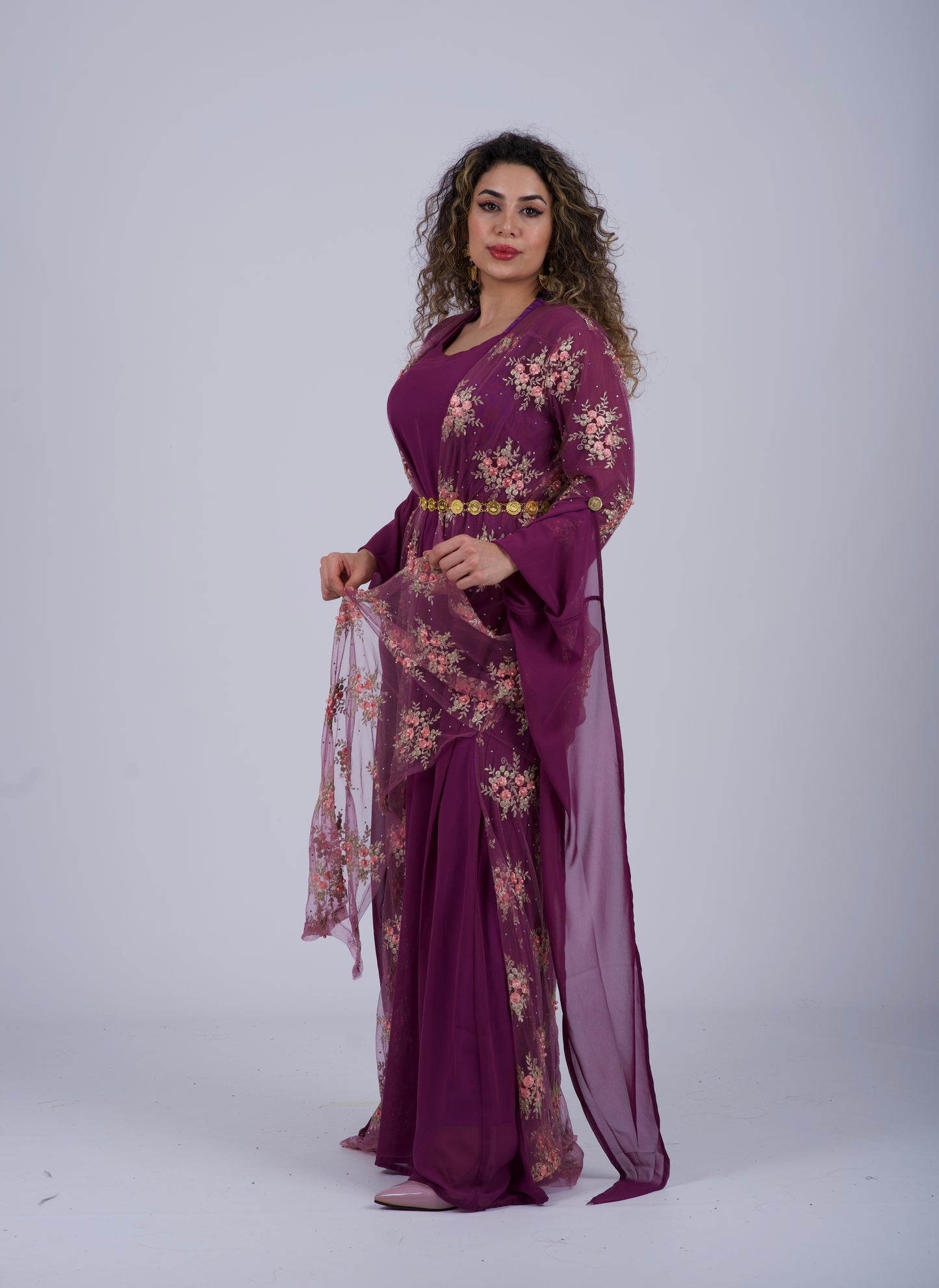 Golzar Kurdish Dress for Newroz, Festivals, and Weddings In 3 items