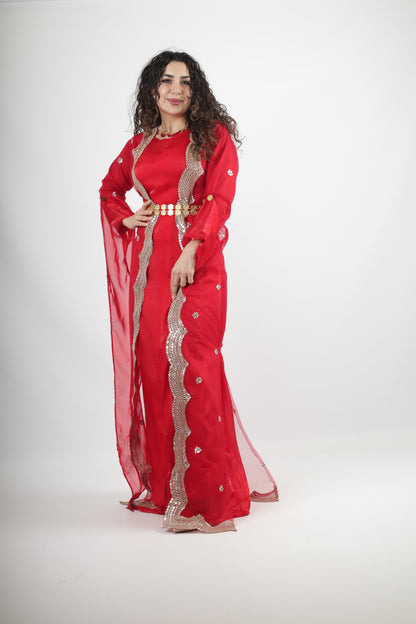Awêne Kurdish Dress Sor Gash