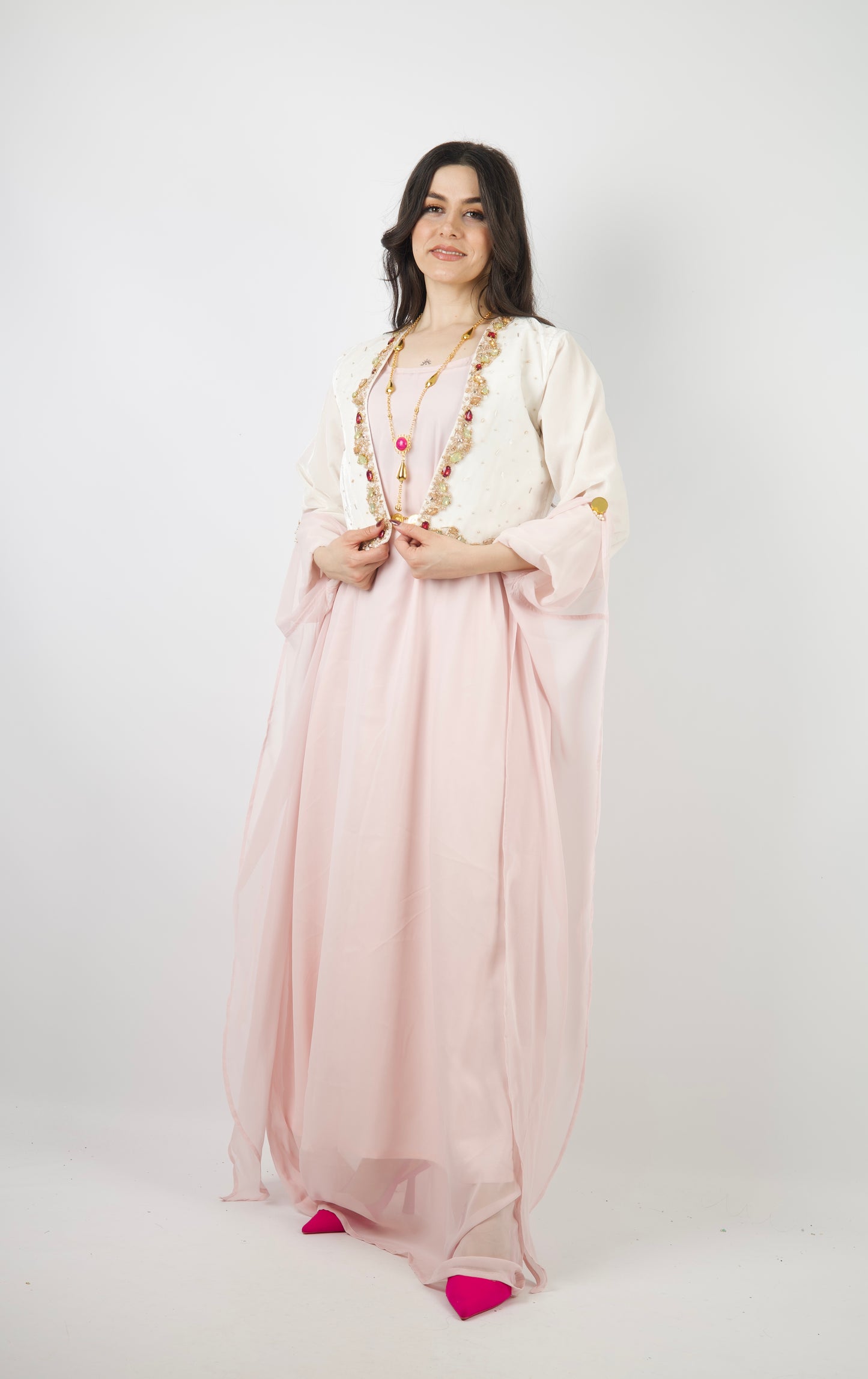 Complete set Kurdish vest With Arms Handmade