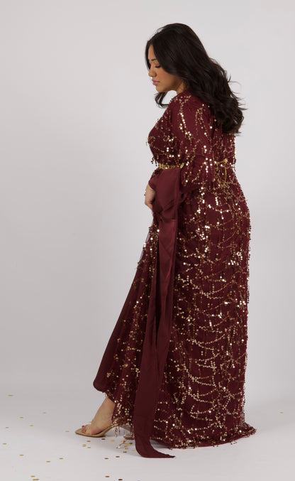 Larzane Maroon BurgundyKewsan textile and more Kurdish women, Kurdish clothes, Kurdische kleider