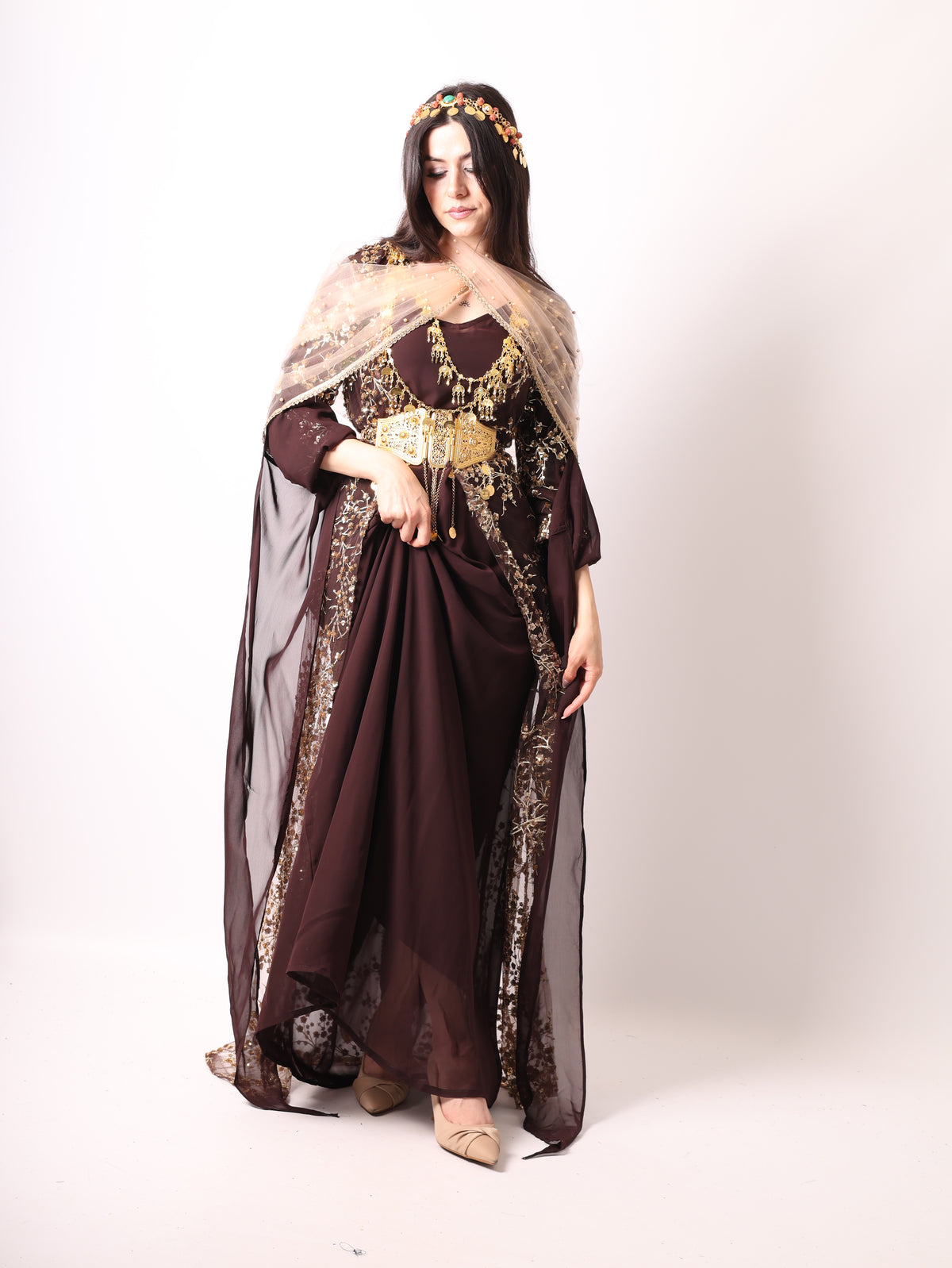 Shkofa Dark brown 4 items including Dasmal