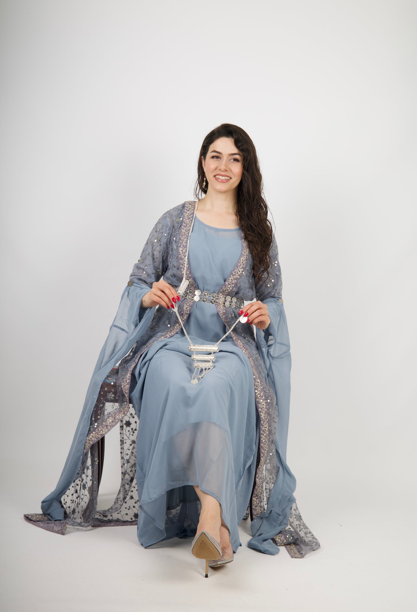 Hana Collection blue tone 3 items including