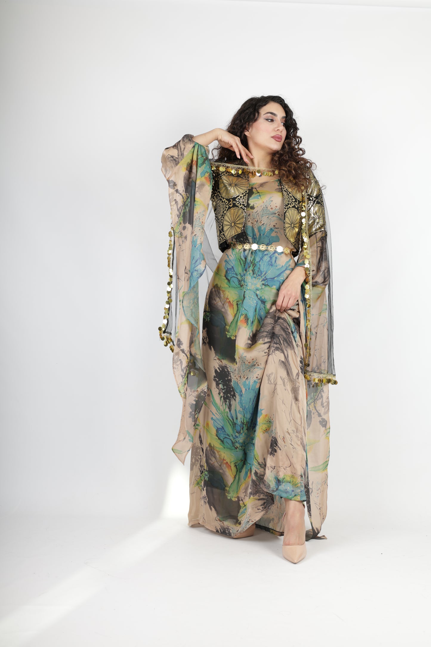 Awrang Kurdish Dress complete