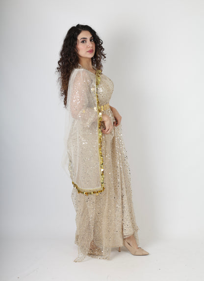 Dark Green Kurdish Kawa Dress Set – Badini Style with Kras, Kolwane & Underdress 4 items