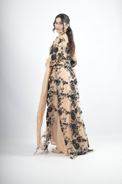 Dildar Black Kurdish Dress