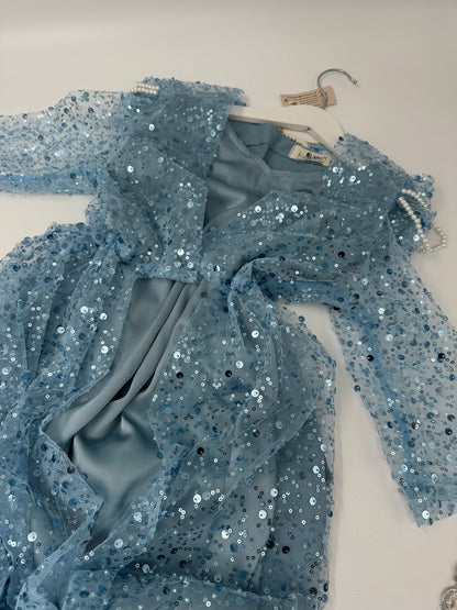 Kurdish Blue Princes With Pearls 1-11 years