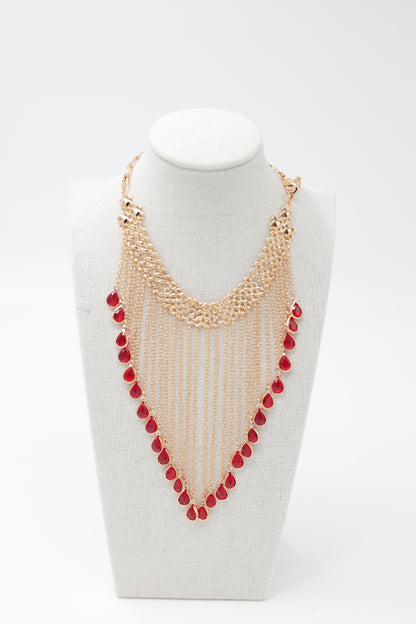 Sine Rez Red Necklace