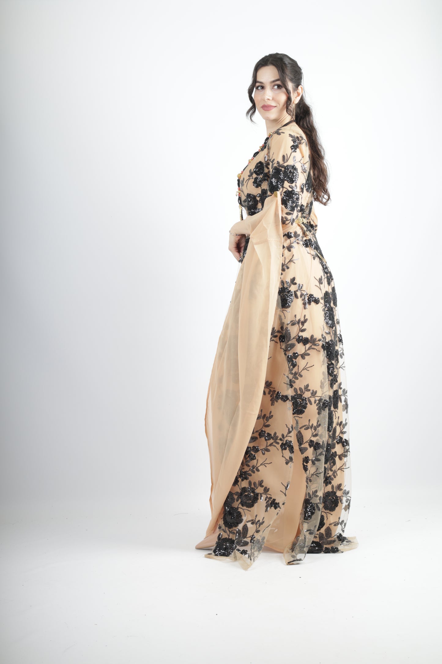 Dildar Black Kurdish Dress