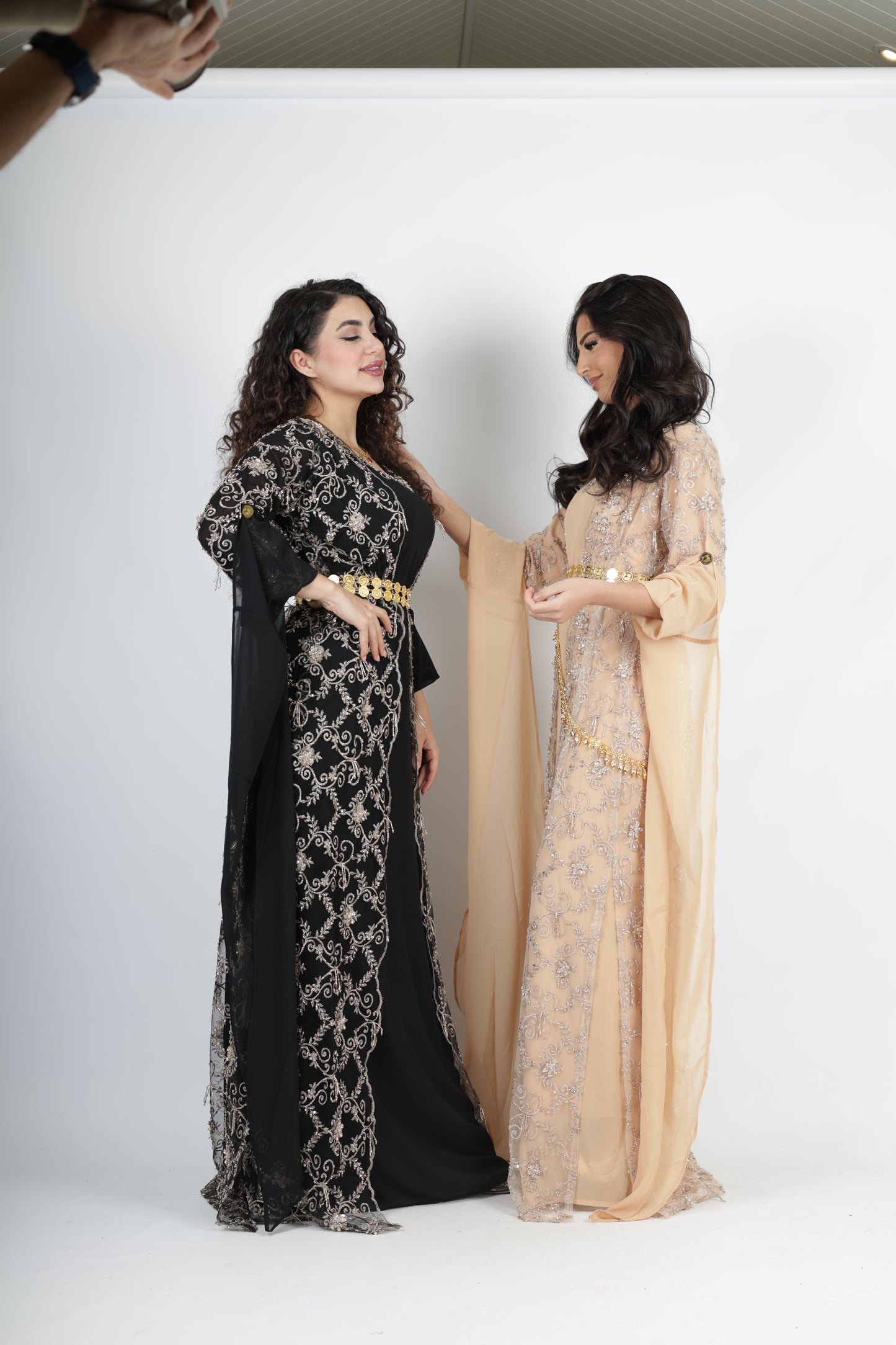 Awaz Black Kurdish Dress 3 items