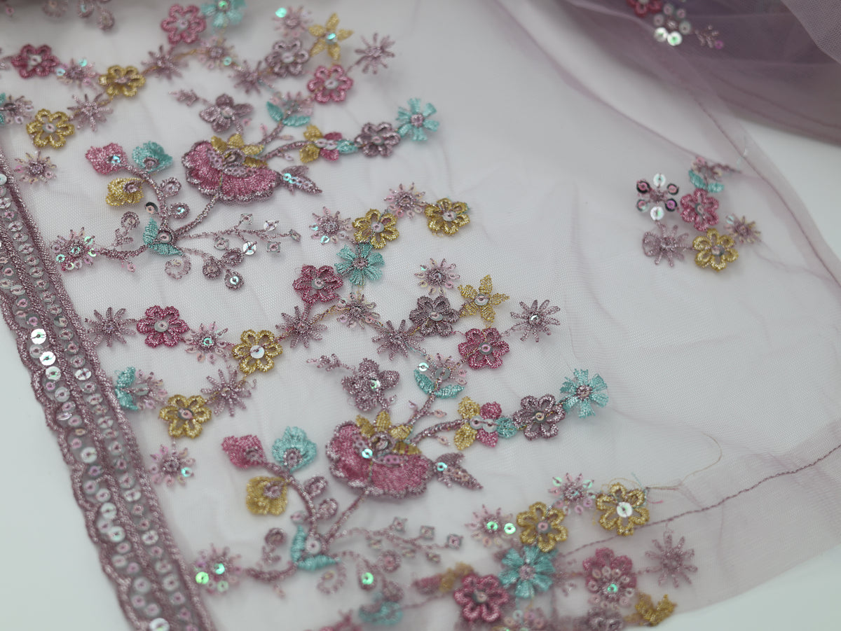 Soma Kurdish Dress Lavender with DASMAL