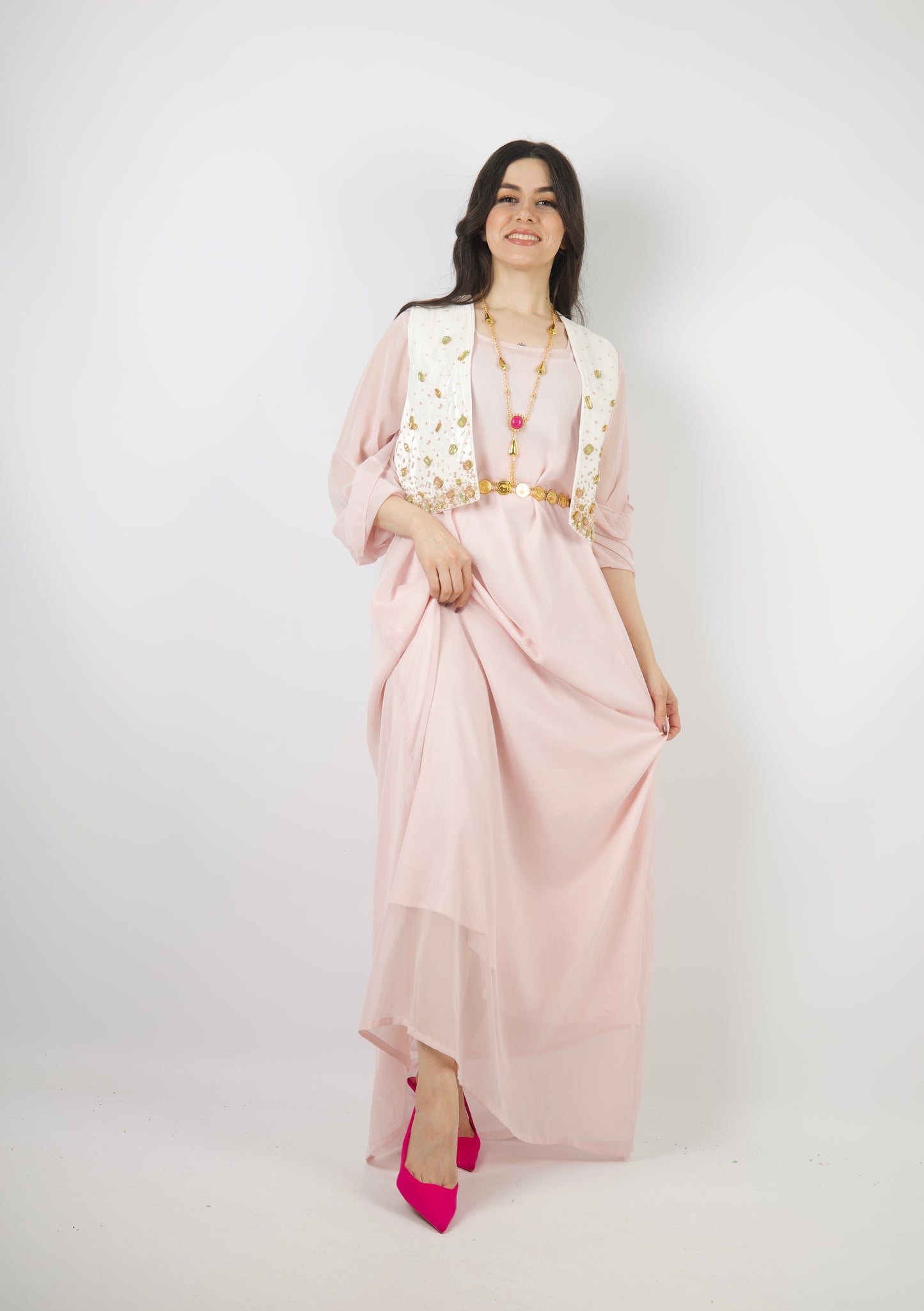 Complete set Hêlak Kurdish Vest hand made