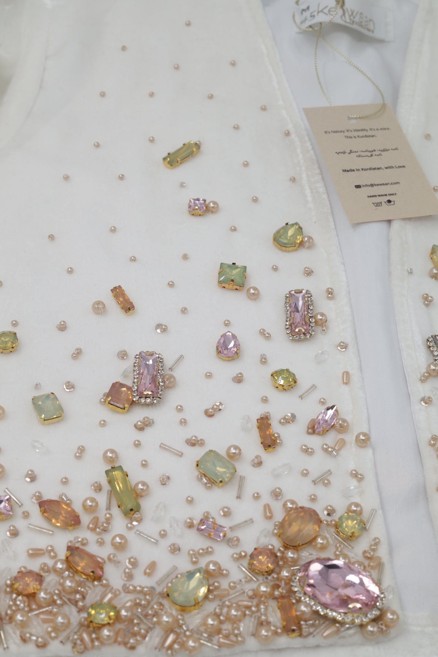 Hand Made Salte Kolinja Kurdish Vest with arms