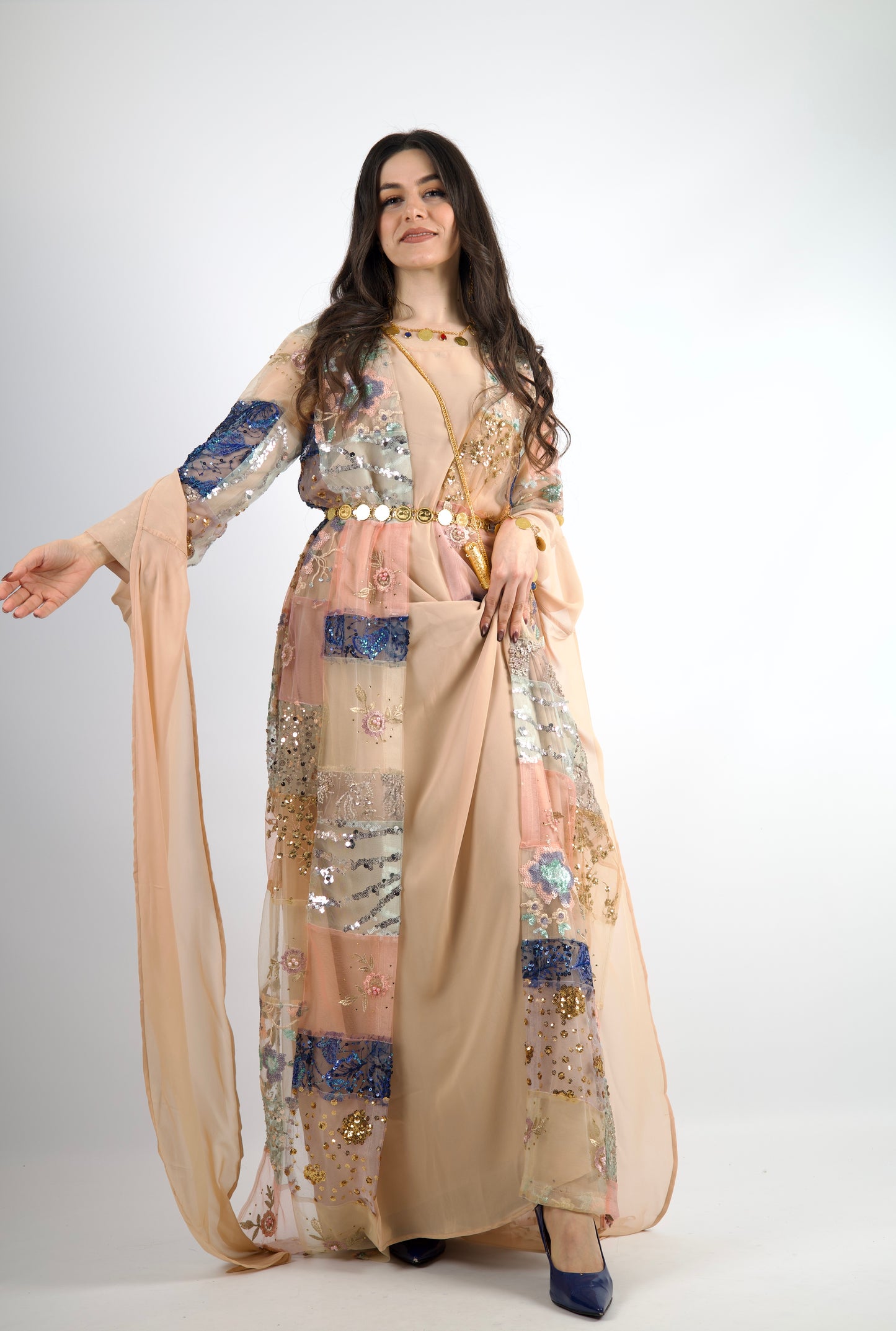 Sorme– Exclusive Kurdish Eco Set  Handcrafted • Sustainable • Meaningful  3 items and includes Belt and Arm pins as gift